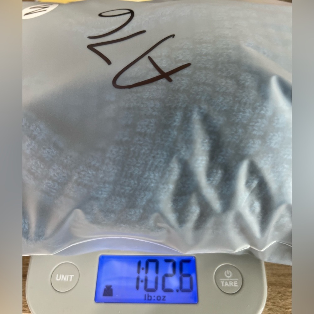 Talbots Sweater Blazer Women's Medium Blue Wool Knit Medium - Picture 11 of 11